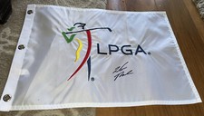 Inbee Park signed LPGA Golf Flag