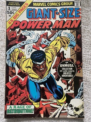 Giant-Size Power Man #1 Marvel Comics 1975 FN