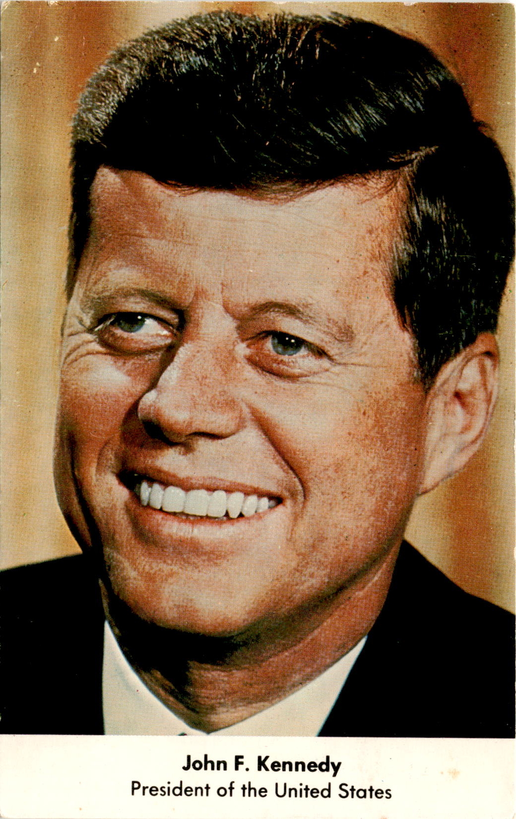 John F. Kennedy, President, United States, Brookline, Massachusetts, Postcard