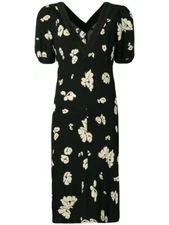 Apc two-tone print dress