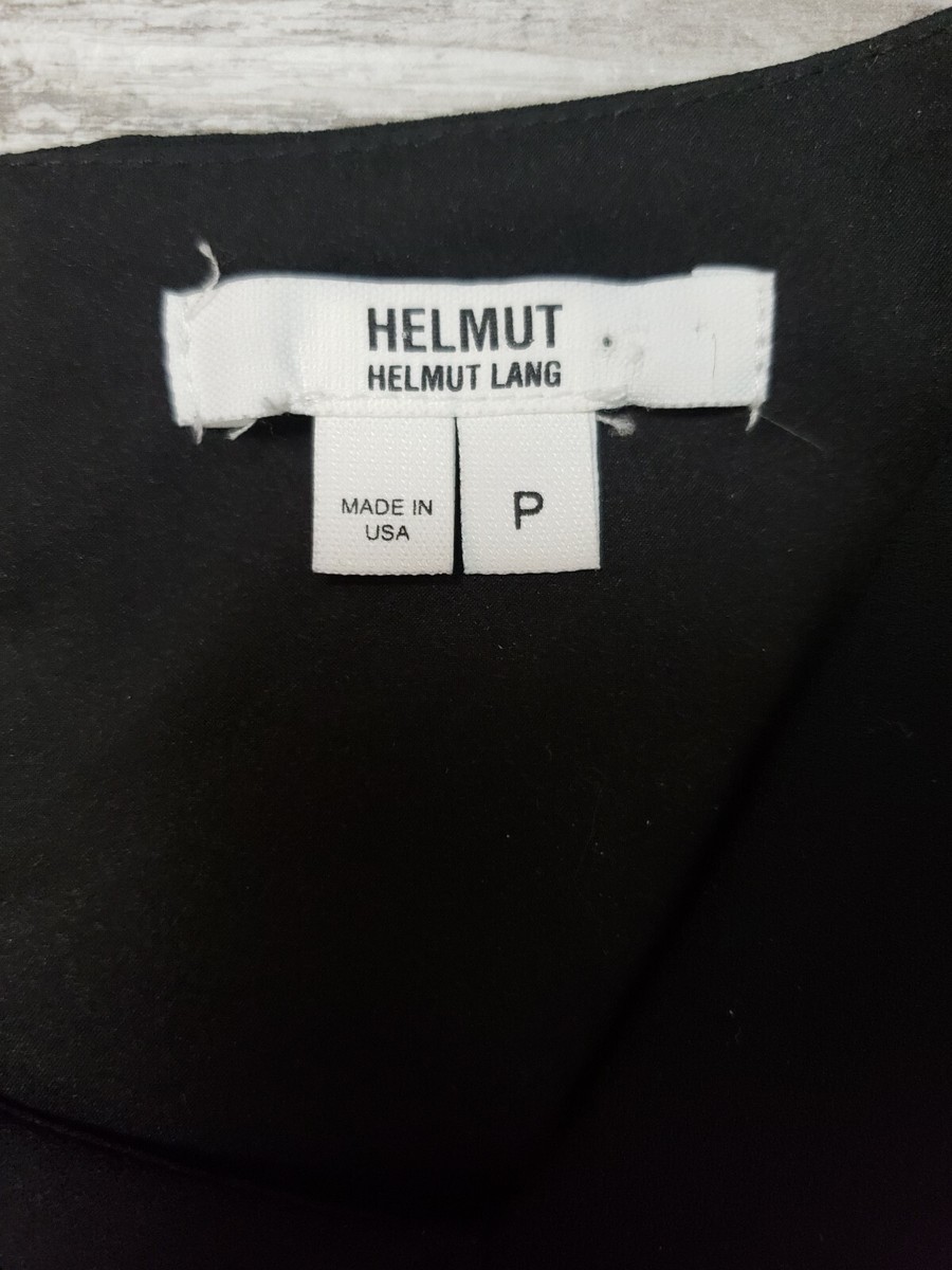 Helmut Lang Womens Size S Asymmetrical Neck Sleeveless