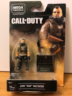 *Brand New* Heroes Mega Construx Black Series Call of Duty John ''Soap'' Mactavish