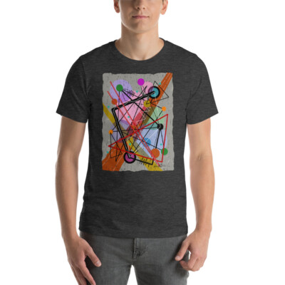 Kandinsky Bauhaus Mid-Century Modern Influenced Original Artwork Print T-shirt