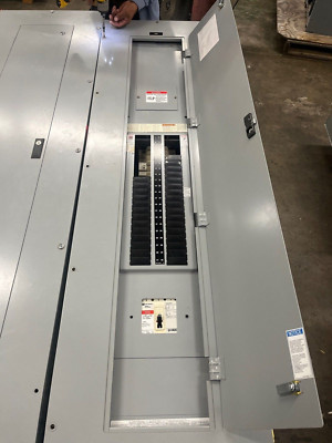 Cutler Hammer PRL2A Panelboard 400A 277/480V 3PH 4W 42Cir Indoor Encl MLO P575