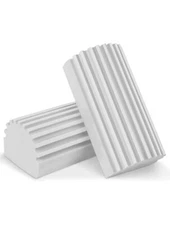 2 Pack Damp Duster, Reusable Cleaning Sponge, Dusters for Cleaning Blinds, Glass