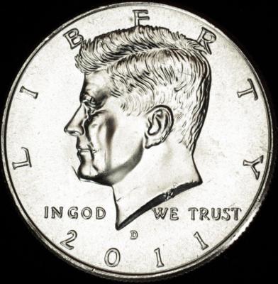 2011 D Kennedy Half Dollar - BU