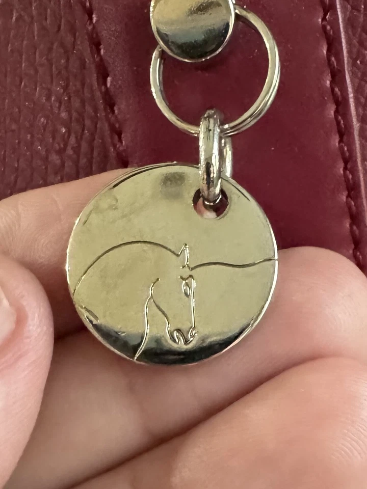 Bolso de Hombro Lamarth Mujer Cartera Cuero Rosa Bolsillos Vintage Interior y Exterior Foto 4 de 4