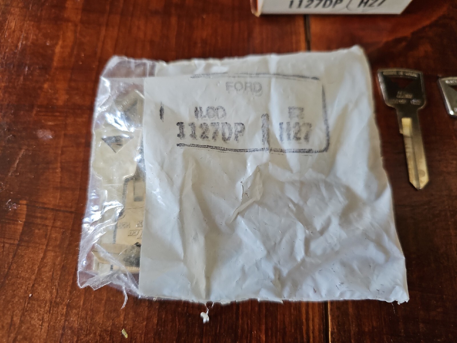 Blanc De Clé Métal ILCO 1011-S Non Coupé - Fabriqué Aux USA, Vintage, Pour Duplication