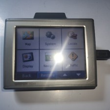 Garmin Nuvi 350 NA Silver Portable Touch Screen 3.5" LCD Display GPS Navigator.