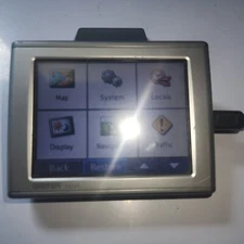 Garmin Nuvi 350 NA Silver Portable Touch Screen 3.5" LCD Display GPS Navigator.