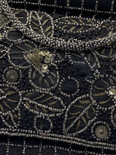 FABULOUS VINTAGE/ANTIQUE MICRO BEADED PURSE (11) - Picture 8 of 10