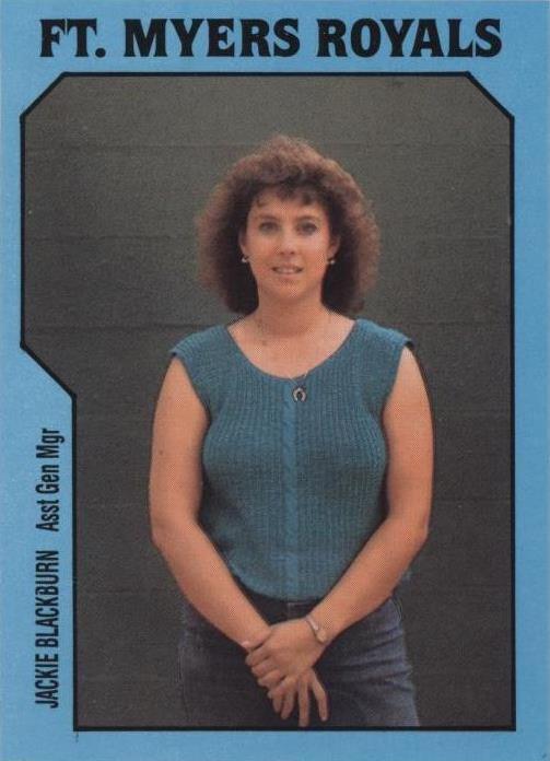 1985 TCMA Minor League - Jackie Blackburn #972 - 1 of 1