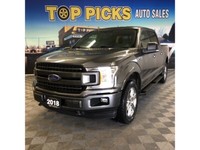 2018 Ford F-150 XLT Sport, 302A, 3.5 Liter Eco, 20's, Navigation!!