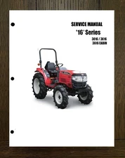 3016 & 3616  Tractor Technical Workshop Repair Manual fits Mahindra 16 Series S3