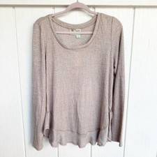 NWT Anthropologie Saturday Sunday Taupe Sweater M