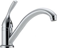 Delta 101-dst Classic Single Handle Kitchen Faucet, Chrome, New, Free Shipping on sale Delta 101-dst Classic Single Handle Kitchen Faucet, Chrome, New, Free Shipping on sale
