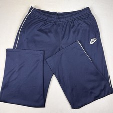Nike Sportswear Mens XXL Navy Blue Track Pants Athletic Gym Training Vintage Y2K