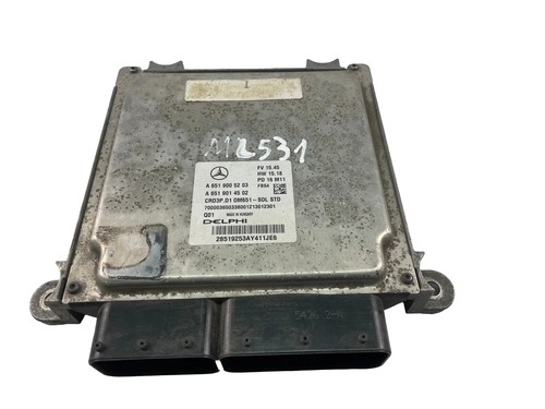 ML531 MERCEDES-BENZ C W205 Motorsteuergerät ECU A6519005203 2016