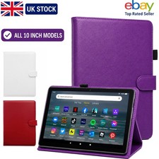 Universal 10"inch Pu Leather Tablet Wallet Case Cover for Huawei TCL Amazon Fire