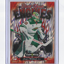 Jesper Wallstedt 2024-25 Upper Deck Synergy Start Your Engines RC #SYE-13 MM01