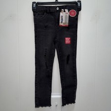 NWT Levi's Girl  s Jeans 720 High Rise Super Skinny Fit Black Jean  4 Regular