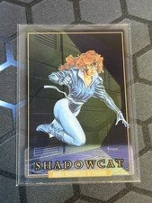 2024 SkyBox Marvel Masterpieces 92 Platinum Shadowcat #75 Clear Cut