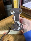 Cast iron primitive Coat Hat Cowboy Hooks, Triple Hook & Double Hook Boho-Chic — photo 6