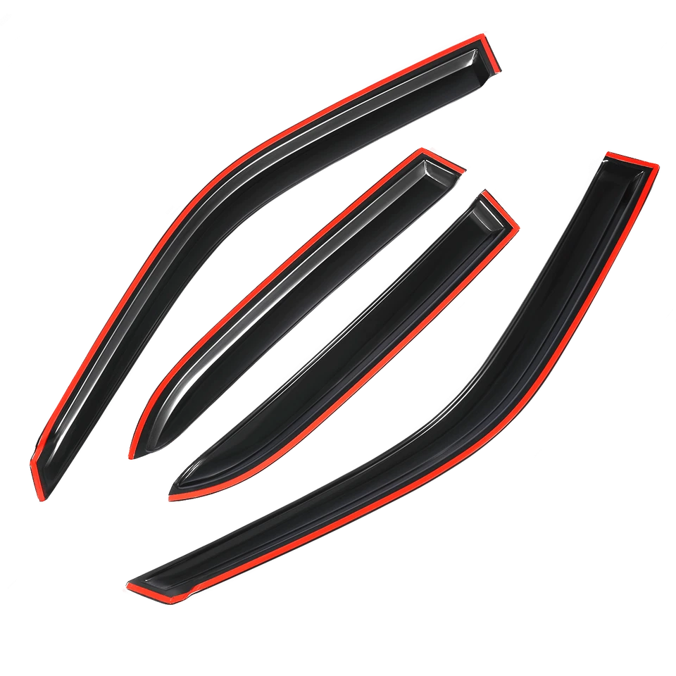 Se adapta a Toyota Corolla 1998-2002 visera de ventana lateral protector deflector de lluvia solar Foto 4 de 4