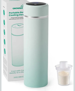 Portable Baby Formula Bottle Maker, Cooling 3 Min, Smart color temp display