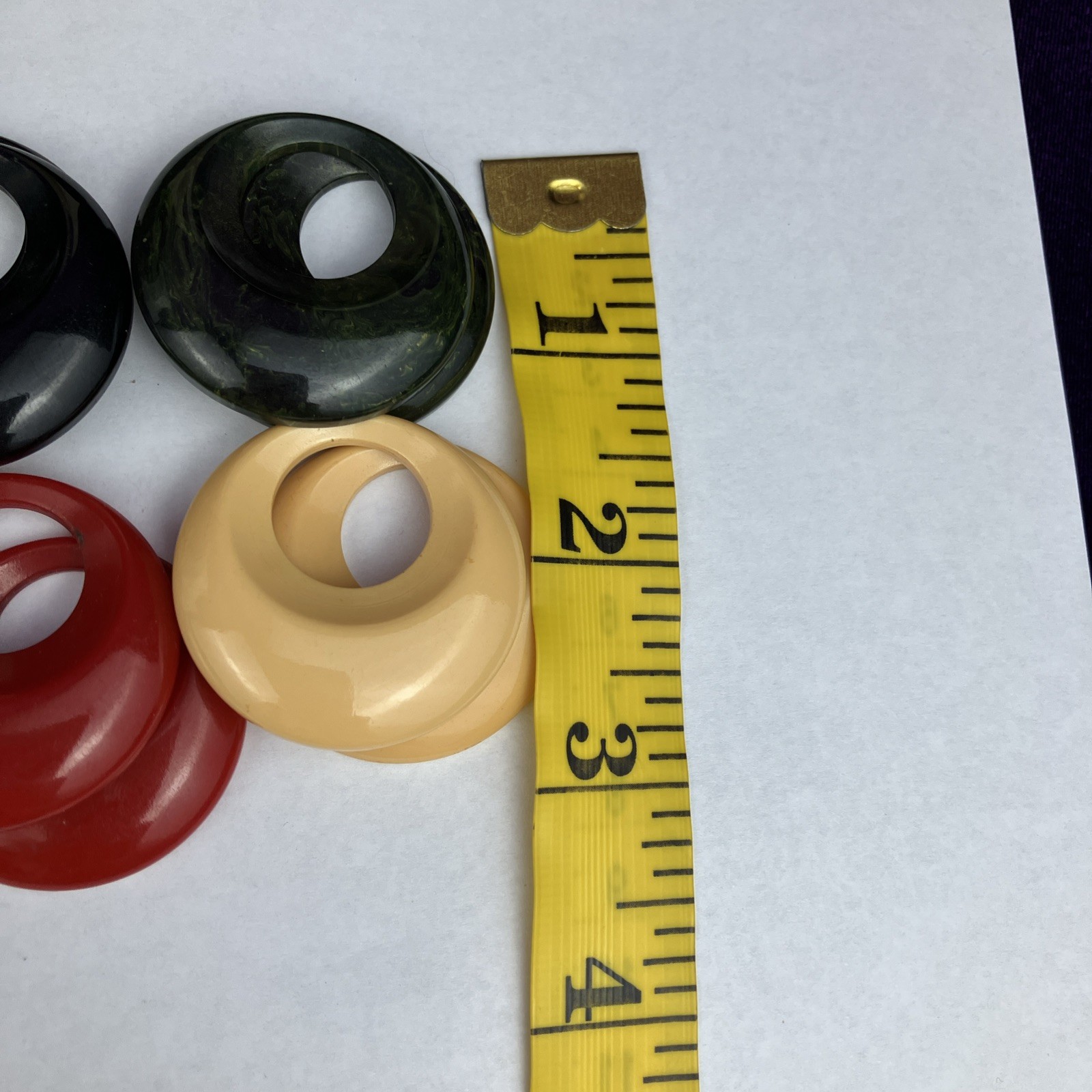 RARE 60s Kenneth Jay Lane Changeable Hoop Wardrob… - image 7