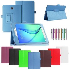 Funda tipo folio con soporte para tableta de cuero para Samsung Galaxy Tab 7.0/ 8.0/ 10.1 pulgadas