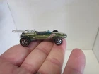 HOT WHEELS REDLINE  BRABHAM REPCO F-1 * OLIVE COLOR * DECENT CAR ! HTF COLOR