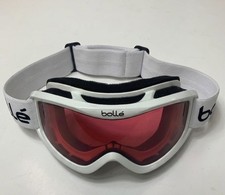 Boll Classic Snow Sports Goggles - White Frame w/ Rose Vermillon Lens