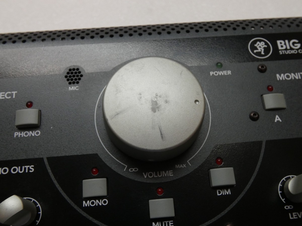 Mackie Big Knob Studio Command System Audio Control Center | eBay