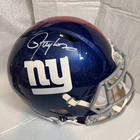 Lawrence Taylor Autographed Giants Authentic Full Size Helmet (Beckett COA)