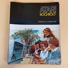 Original ATARI 400/800 Personal Computer Basic Reference Binder Manual Guide