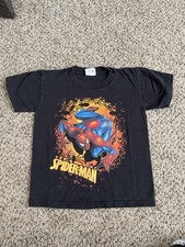 Vintage Amazing Spiderman Marvel Comics Toddler T Shirt No Size Tag