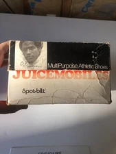 BOX Only VINTAGE 1970’s  OJ SIMPSON SPOT-BILT JUICEMOBILES Shoebox Only VTG