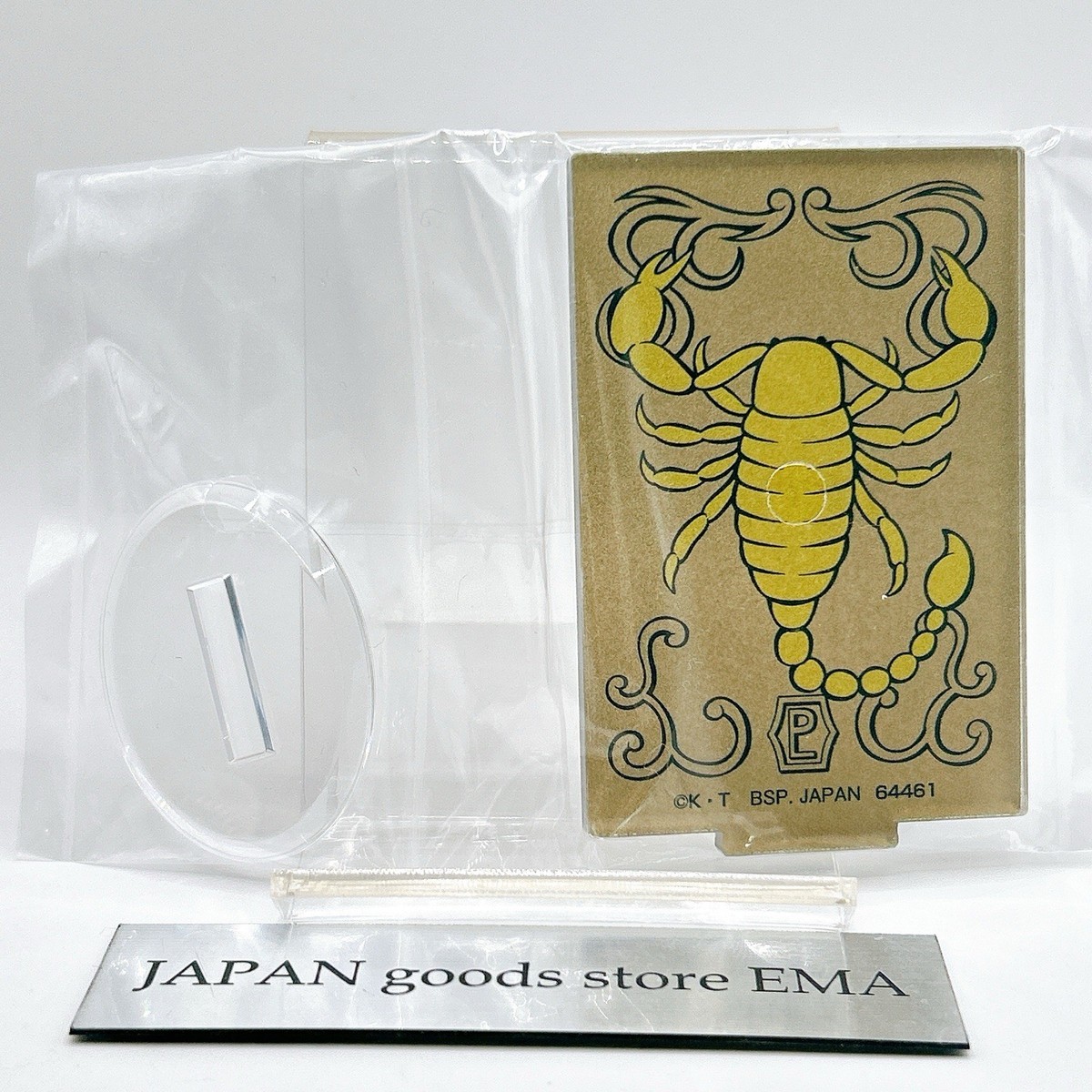Saint Seiya Scorpion Milo Gold Acrylic Stand Ichiban Kuji E Prize