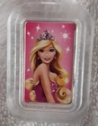 *BARBIE* Pink Princess 1/10th oz .999 Fine Silver Bar