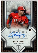 2023 Topps Five Star Autograph JOSH JUNG #FSA-JJU Texas Rangers RC Rookie Auto