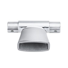 Supporto per tubi a forma di T in acciaio inox 316 grado marino per montaggio su