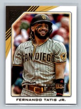 2022 Topps Gallery #98 Fernando Tatis Jr. Printer Proof San Diego Padres