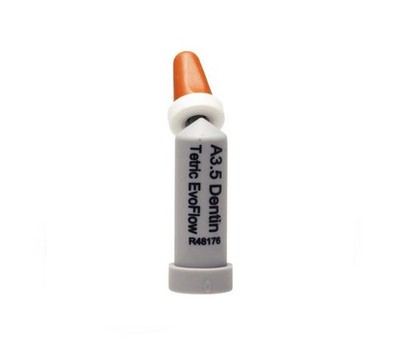 Ivoclar Vivadent 595994 Tetric EvoFlow Flowable Composite Cavifils A3.5 20/Pk