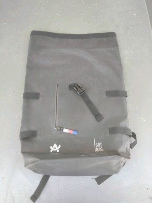 GOT BAG 32L Roll Top Dry Bag Recycled Materials Shoulder Strap Black NWOT