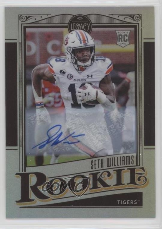 2021 Legacy Rookies Premium Penmanship Silver Seth Williams Rookie Auto RC qf8
