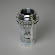 VTG Leitz Wetzlar Germany Microscope Objective Pl Fl 10/0.30 170/- C 53327 Used