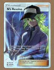 N's Resolve (Full Art) 232/236 SM-Cosmic Eclipse Holo Ultra Rare Near Mint