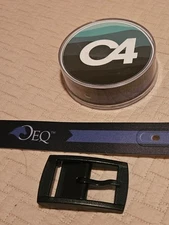 C4 Belt Thin Blue Line with Horse Head Equestrian Riding Brand New