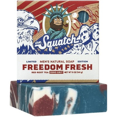 Dr. Squatch Natural Soap - Freedom Fresh Exclusive Scent